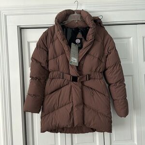 Canada Goose Marlow Coat in Sepia